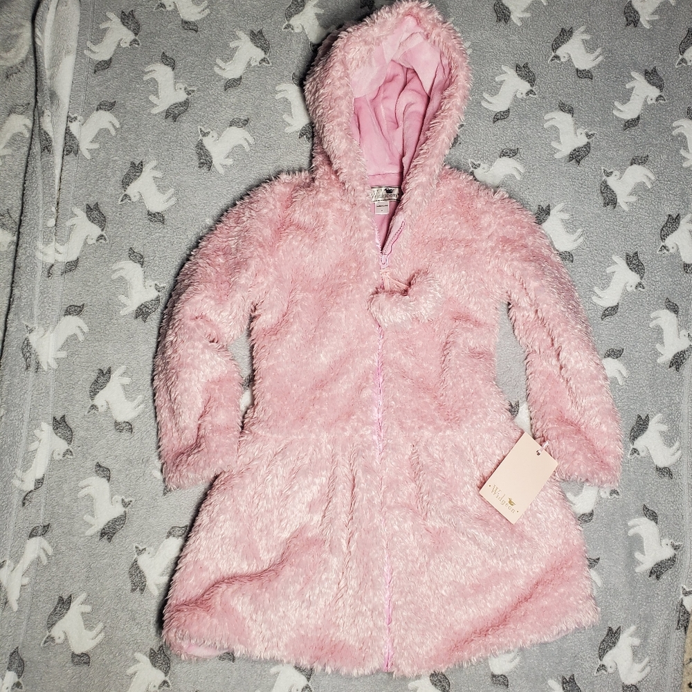 Widgeon Hooded Pompom Coat